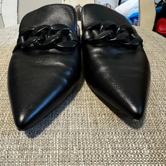 Linea Paolo ADORA Resin Chain Keeper Mules Size 9M - Picture 4 of 8